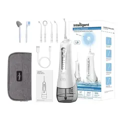 ESHOPANGIE - Irrigador Dental Recargable Limpieza Bucal Con Accesorios