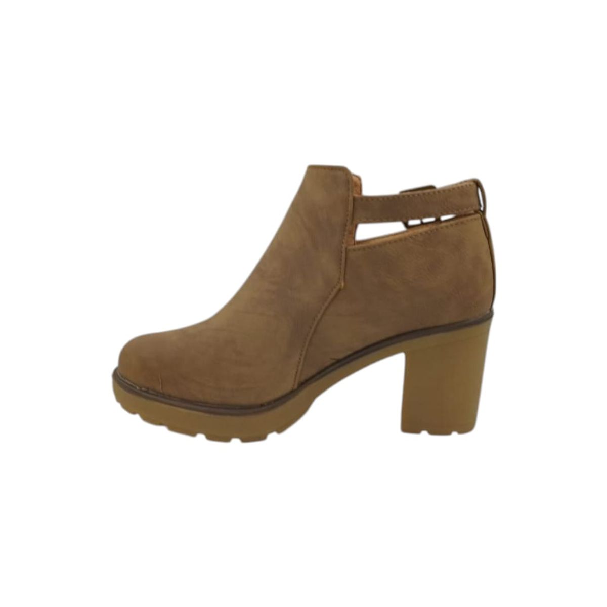 HERIEL - Botín Camel Taco Mujer