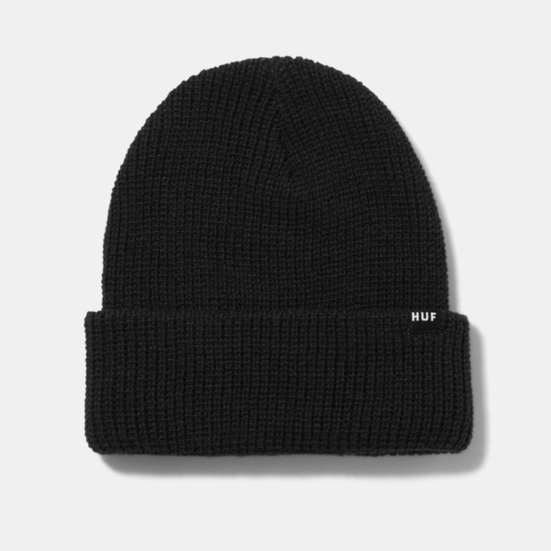HUF - BEANIE HUF SET USUAL BLACK