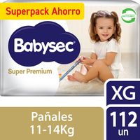 Pañal Super Premium XG 112Un