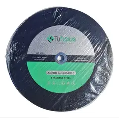 TUHAUS - Discos De Corte Tronzadora 14 X 3 mm Acero Inoxidable Pack 5un