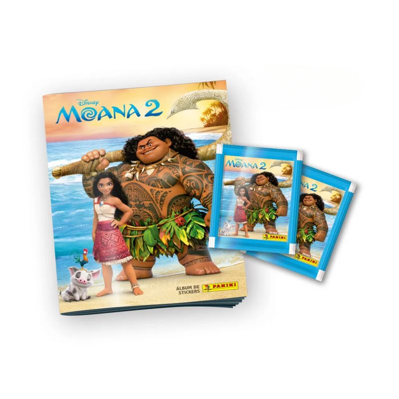 PANINI CHILE - Pack Álbum + 20 Sobres Moana 2 - La Película