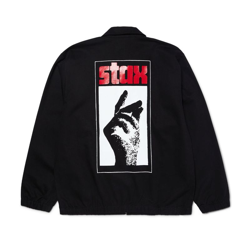 HUF - CHAQUETA HUF X STAX BLACK - XXL