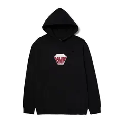 HUF - POLERON BIG BLOCK P/O HOODIE BLK