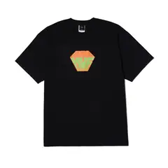HUF - POLERA BIG BLOCK S/S BLACK - XXL