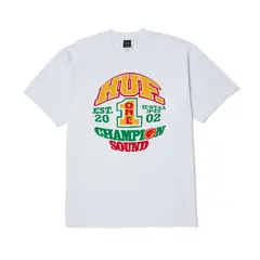 HUF - POLERA CHAMPION SOUND S/S WHITE - XXL