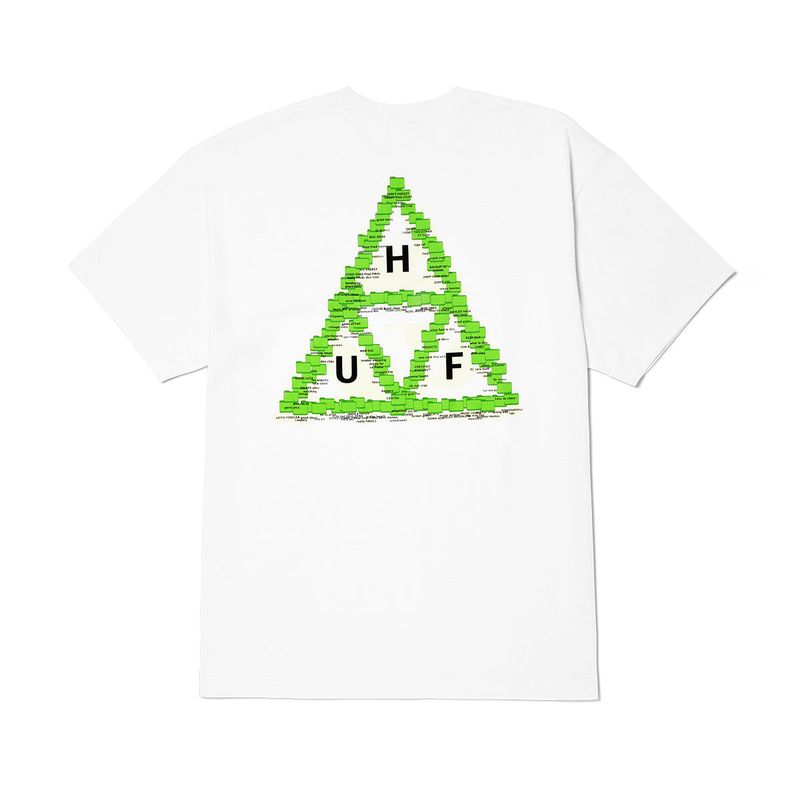 HUF - POLERA HUF DESKTOP S/S WHITE