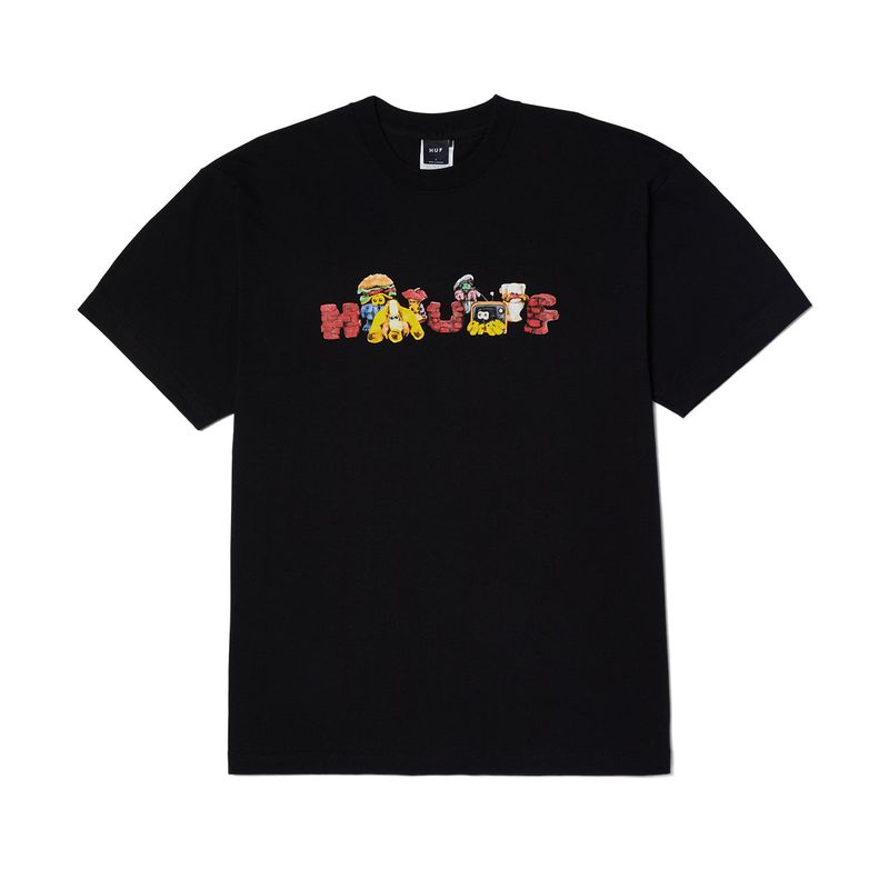 HUF - POLERA HUF HAVECOOTH S/S BLK