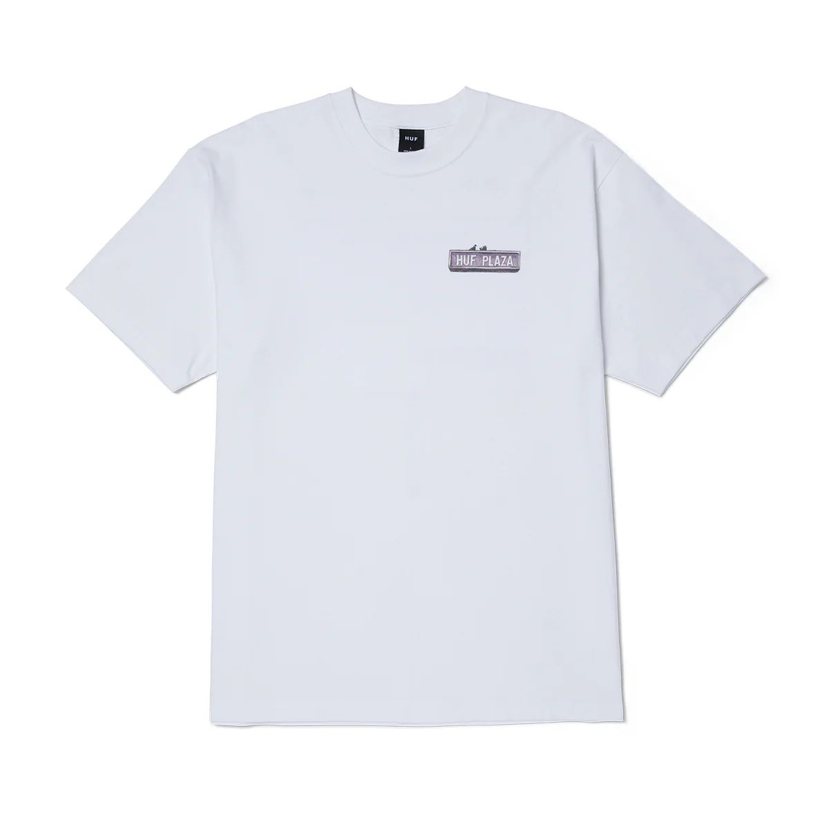 HUF - Polera Blanca Hombre PLAZA HUF