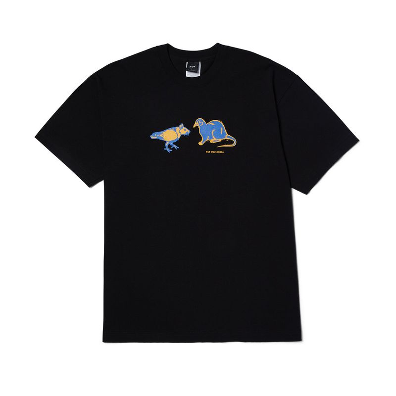 HUF - POLERA HUF RIGION PAT S/S BLACK