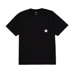 HUF - POLERA SET BOX LOGO SS POCKET BLK - XXL