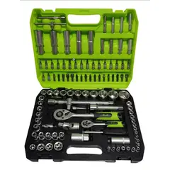 PROWAY - Juego Caja Set Dados Cromo Vanadium Profesionales 108 Piezas