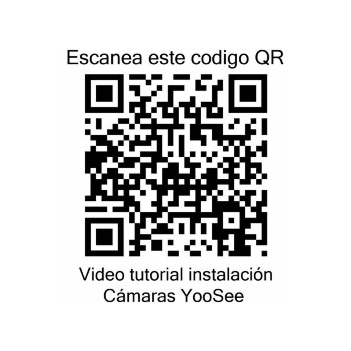 GENERICO - Cámara Ip Impermeable Yoosee Visión Nocturna Robotizada