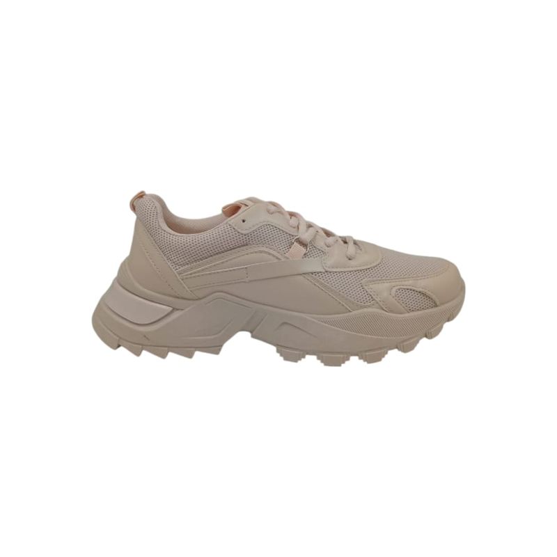 HERIEL - Zapatilla Rosa Plataforma Mujer