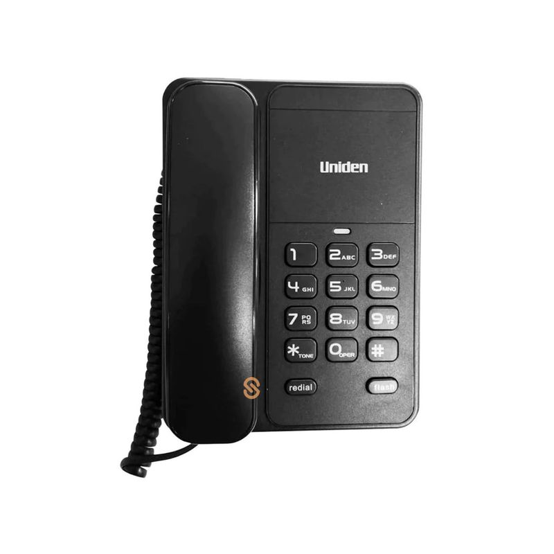 UNIDEN - Teléfono Fijo Sobremesa Uniden Color Negro - Shopyclick
