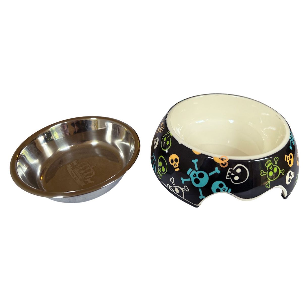 ROYAL PET - Bowl Comida Mascota Pequeño Calaveras Royal Pet - Shopyclick