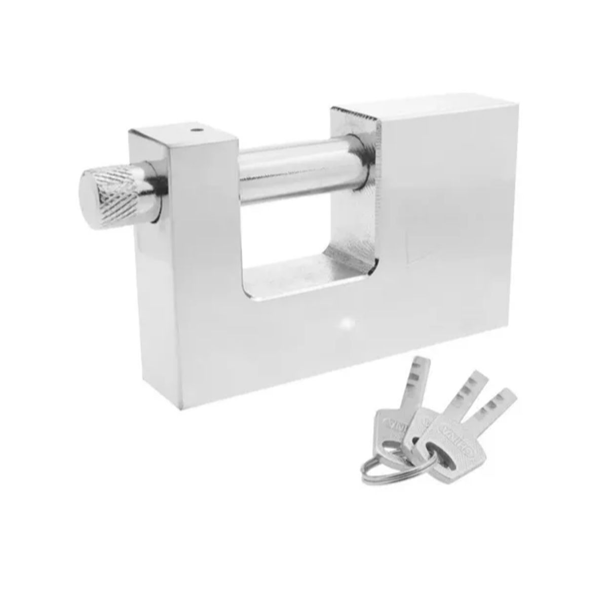 GENERICO - Candado Cuadrado Stelar 80mm Seguridad Anticizalla
