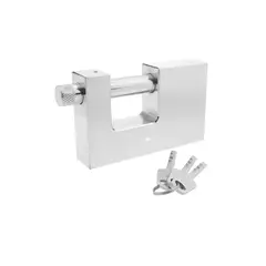 GENERICO - Candado Cuadrado Stelar 80mm Seguridad Anticizalla