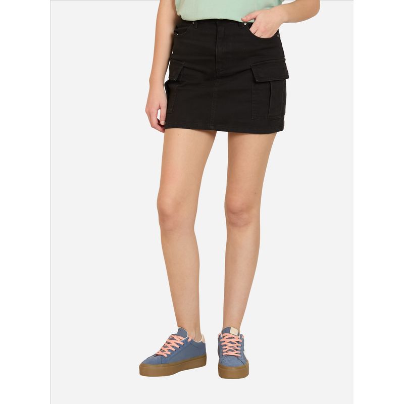 MAUI AND SONS - Falda Arenka Negro Mujer Maui And Sons - Negro