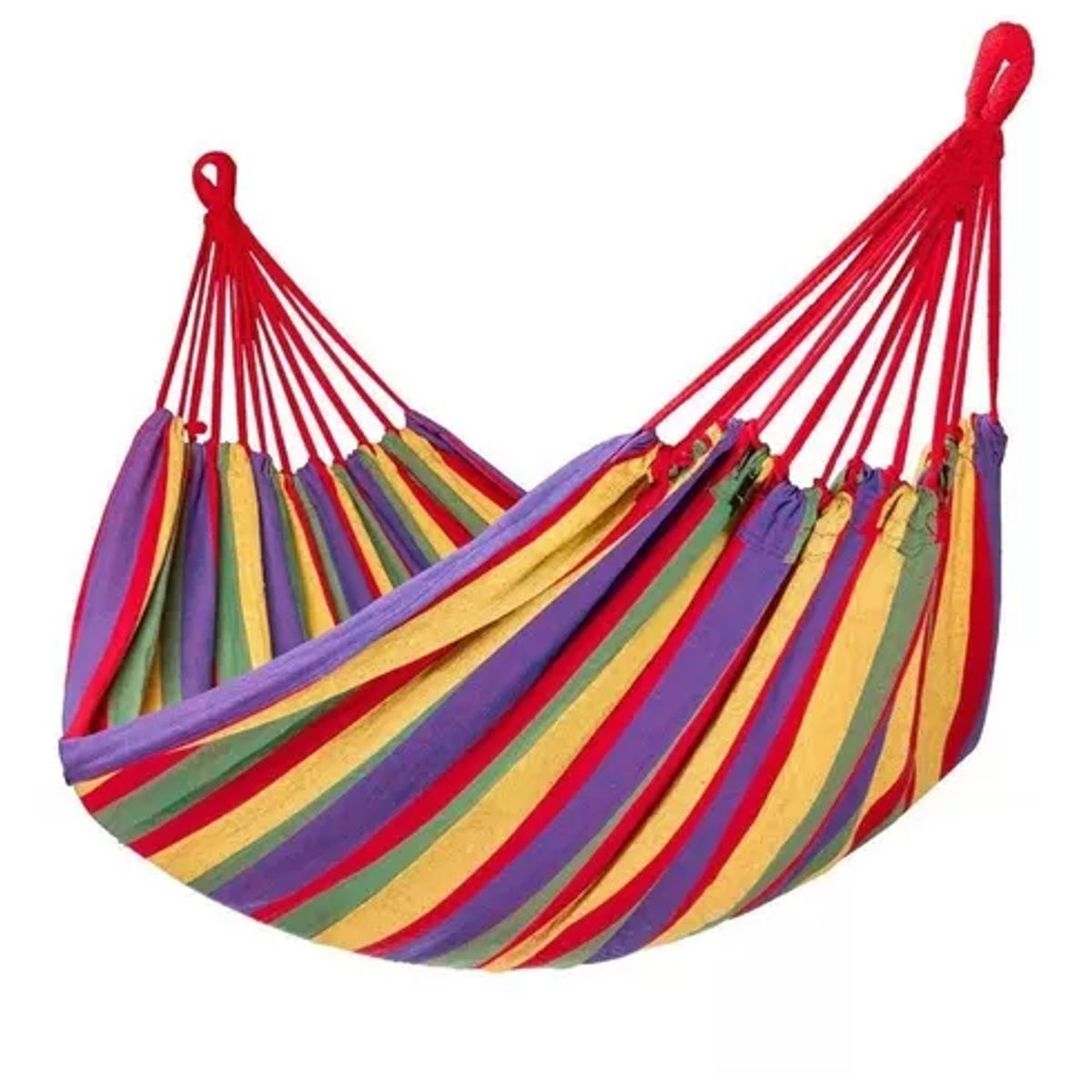 GENERICO - Hamaca colgante silla algodón terraza jardín