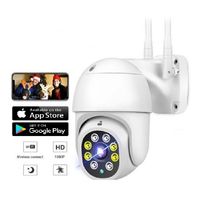 Cámara Ip Con Movimiento Infrarrojo Impermeable Wifi Full Hd