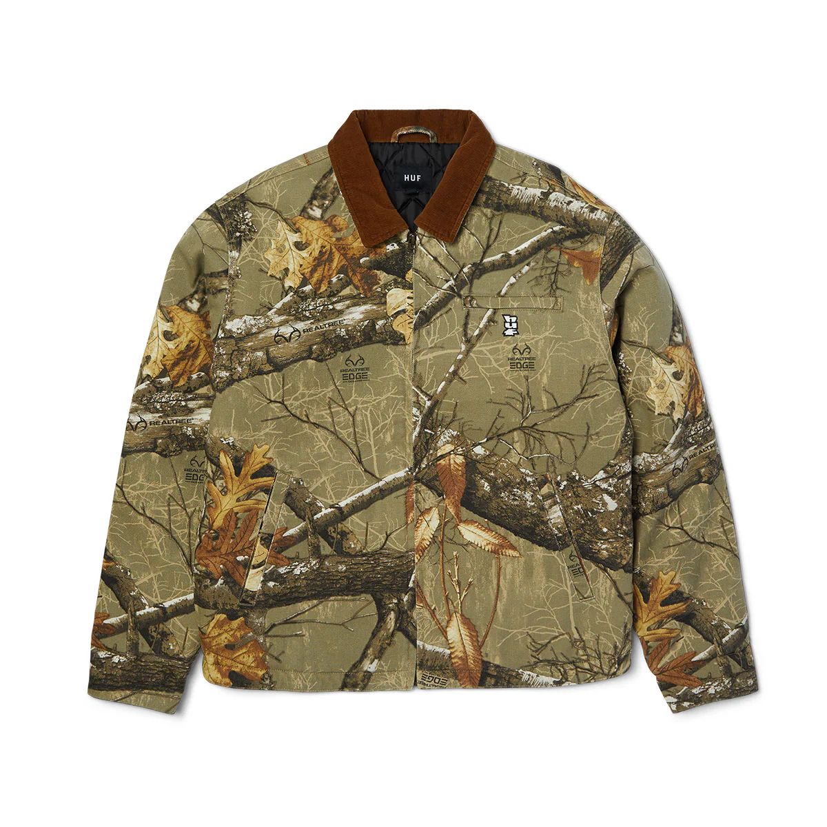 HUF - CHAQUETA HUF X REALTREE MEGABLAST WORK JACKET DESERT