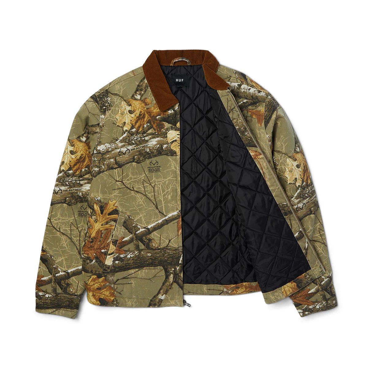 HUF - CHAQUETA HUF X REALTREE MEGABLAST WORK JACKET DESERT
