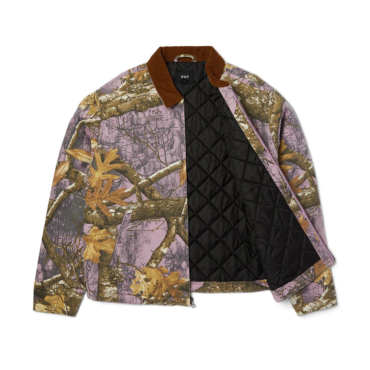 HUF - CHAQUETA HUF X REALTREE MEGABLAST WORK JACKET LILAC