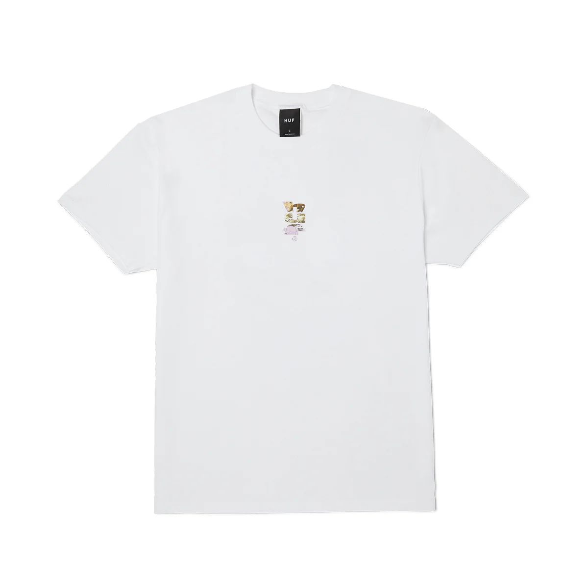 HUF - POLERA HUF X REALTREE MEGABLAST S/S TEE WHITE