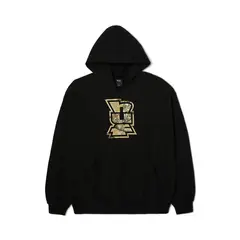 HUF - POLERON X REALTREE MEGABLAST HOODIE BLACK - XXL