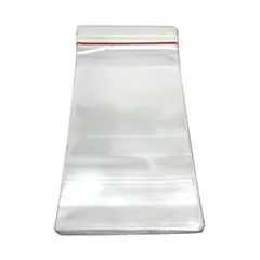 GENERICO - Pack 100 Bolsas Celofán Cierre Con Adhesivo 10x15.5cm