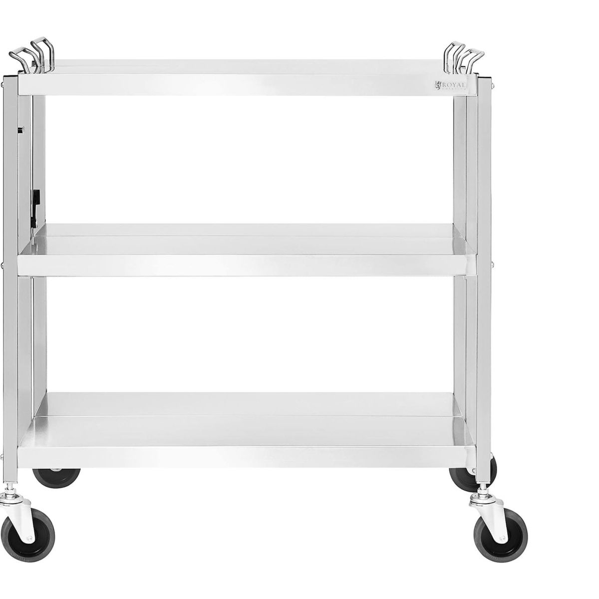 ECOBECK - CARRO MULTIUSO PLEGABLE FT-9050 ACERO INOXIDABLE