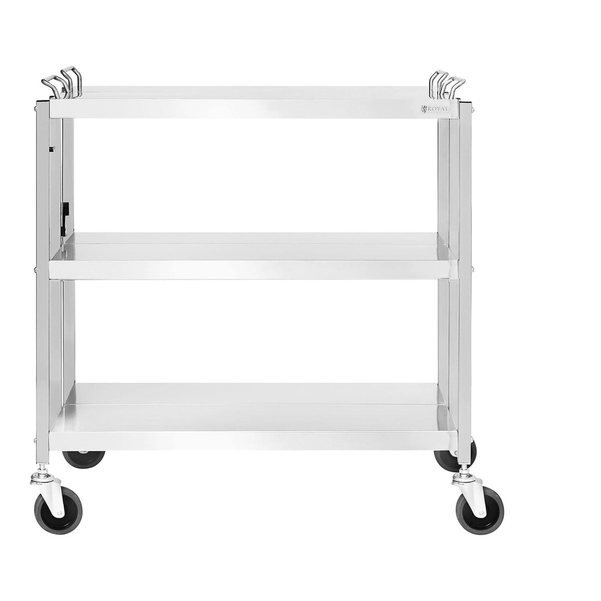 ECOBECK - CARRO MULTIUSO PLEGABLE FT-9050 ACERO INOXIDABLE