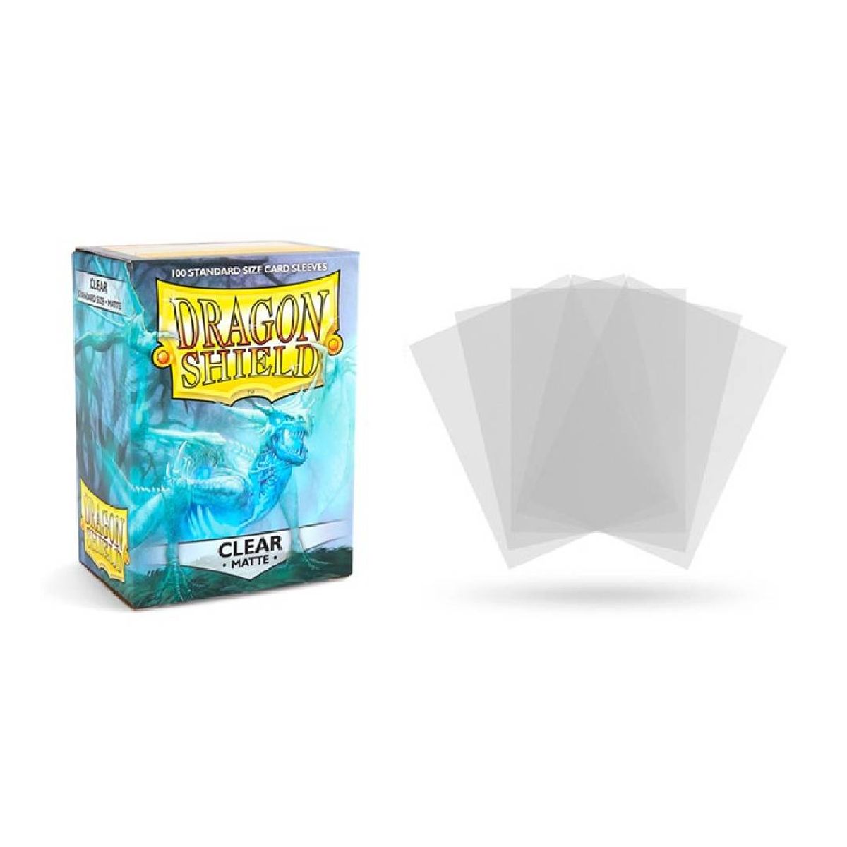 Dragon Shield - Protectores Dragon Shield 100 - Standard Matte Clear
