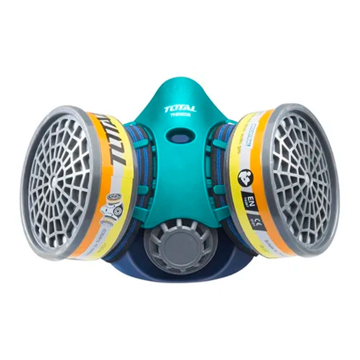 TOTAL TOOLS - Cartucho Respirador con 2 Filtros Total