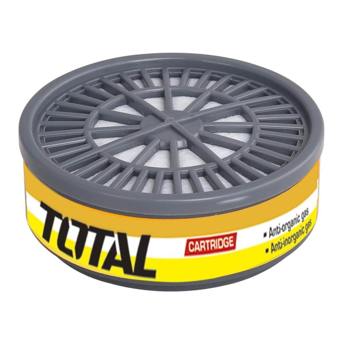 TOTAL TOOLS - Cartucho Respirador con 2 Filtros Total
