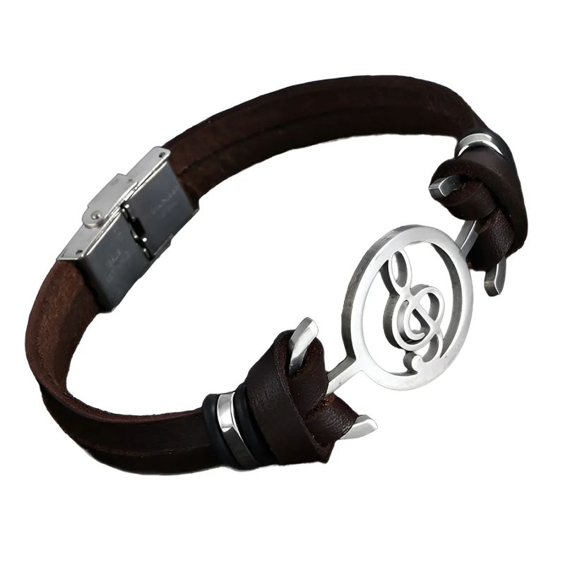 GENERICO - Pulsera Nota Musical Hombre Mujer Elegante Y Juvenil