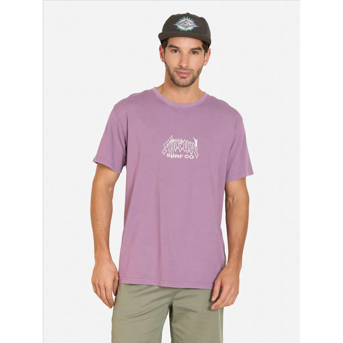 RIP CURL - Polera MC Archive Dragon Burdeo Hombre Rip Curl - Burdeos