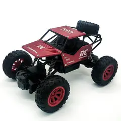 GENERICO - Auto Control Remoto Rock Crawler 2.4 1/18 rojo