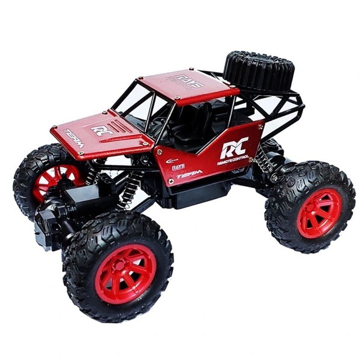 GENERICO - Auto Control Remoto Rock Crawler 2.4 1/18 rojo