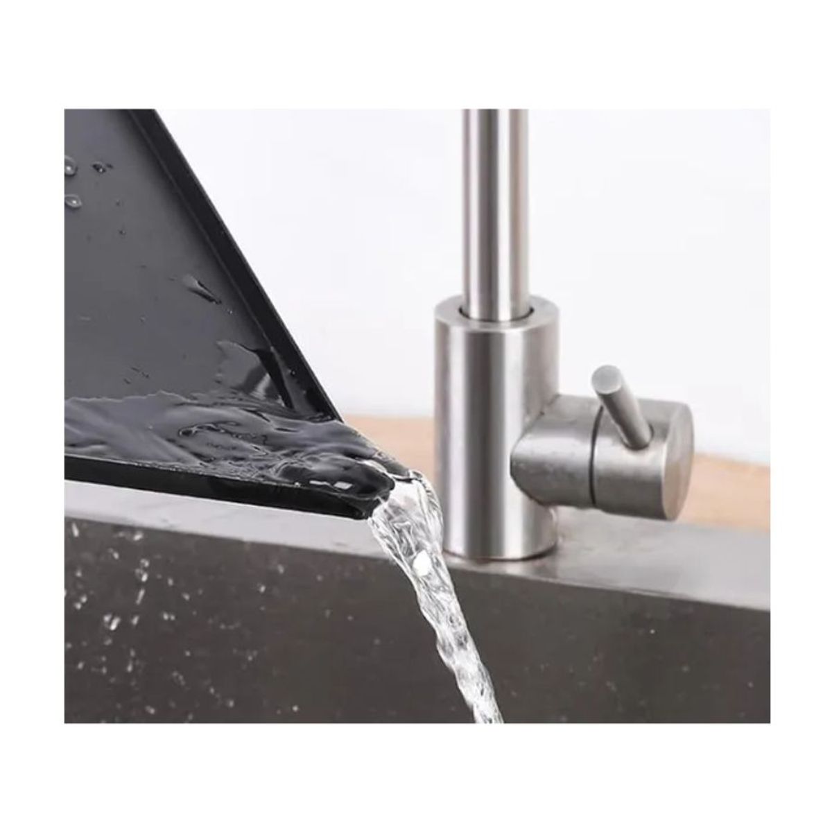 GENERICO - Platera Escurridor 2 Niveles Estante Para Platos Y Tazas Negro