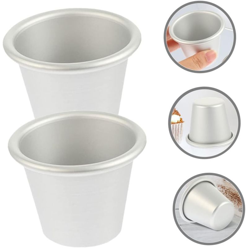 GENERICO - Moldes Para Cupcake Muffin 5pcs