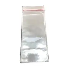 GENERICO - Pack 100 Bolsas Celofán Cierre Con Adhesivo 10x20cm