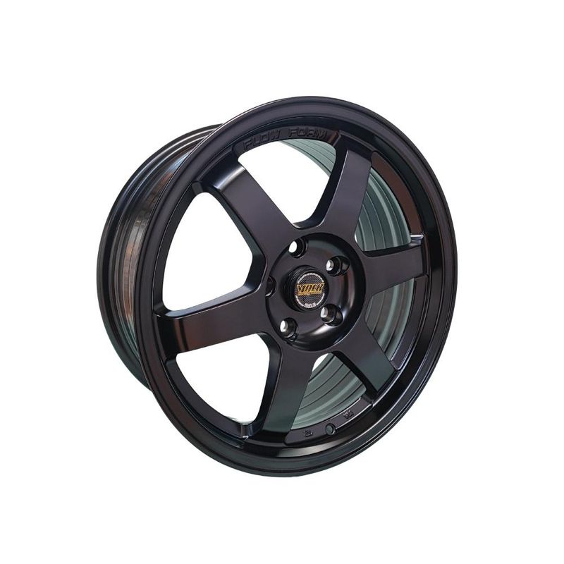 GENERICO - Juego de Llantas 17x75 5x1143 Et38 matt black 509 FSB
