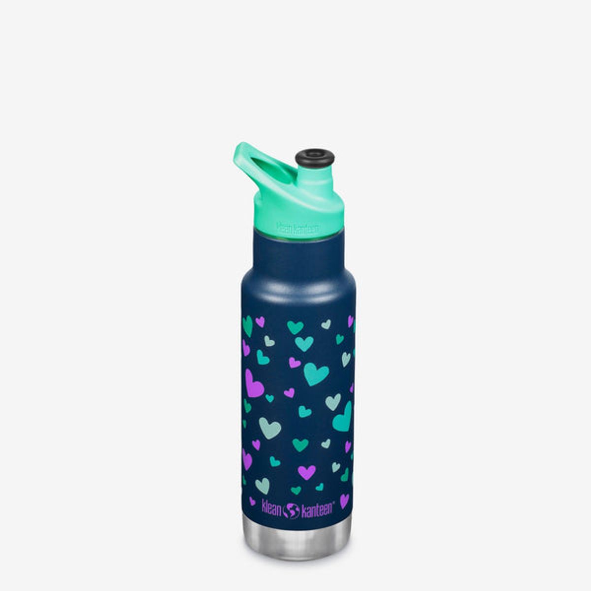 KLEAN KANTEEN - Botella Térmica para Niños de 355 ML con Tapa deportiva
