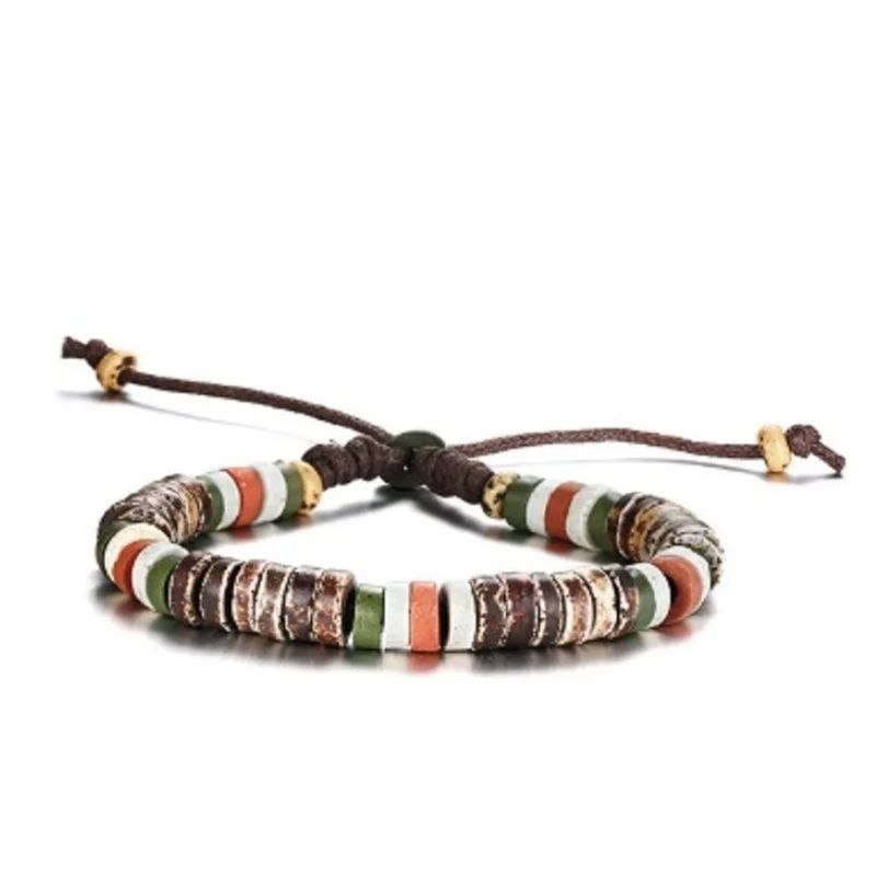 GENERICO - Pulsera De Piedra Natural De Rio Hombre Mujer Moda
