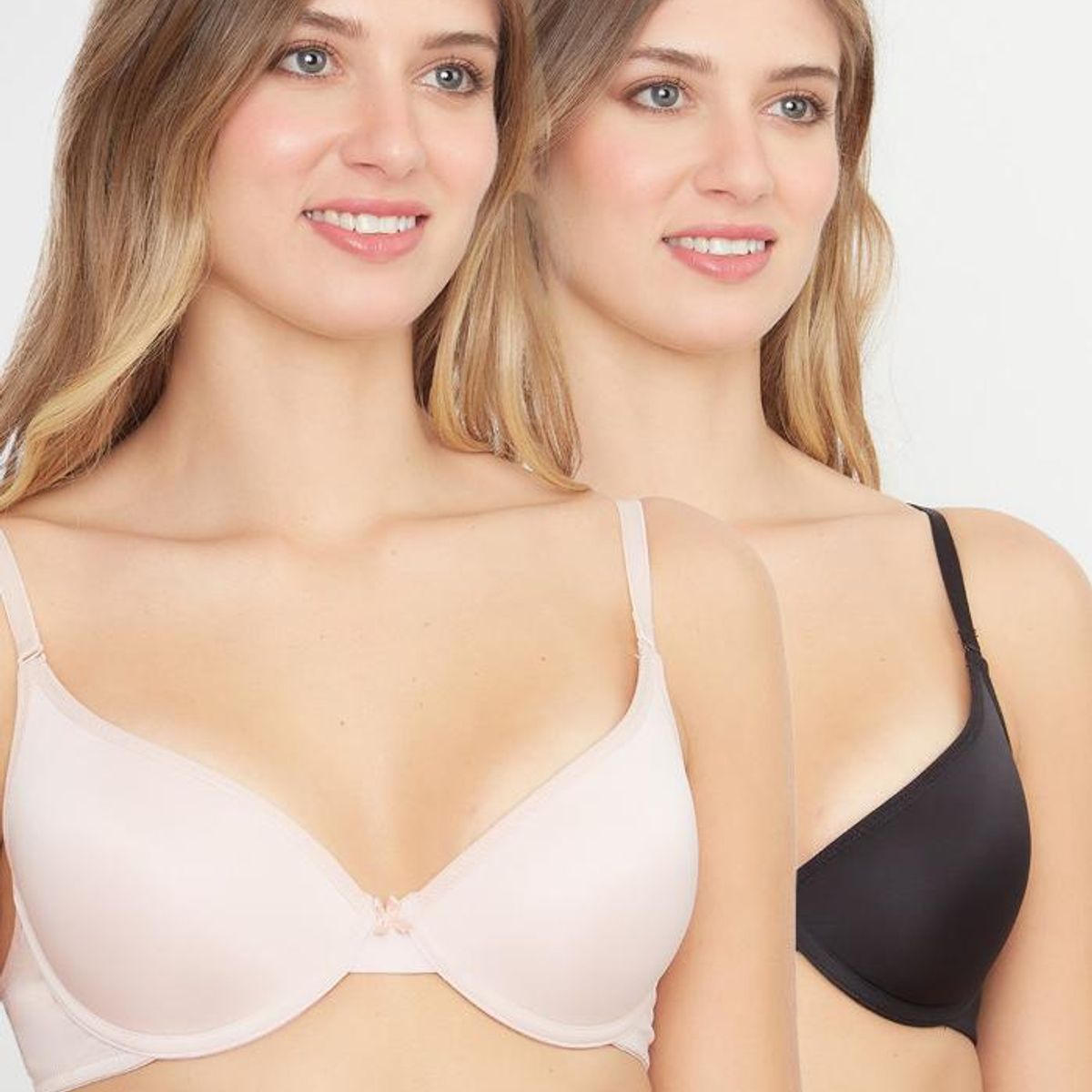 KAYSER - Pack 2X  Sosten  Push Up Microfibra P250.022-CAF2 Kayser