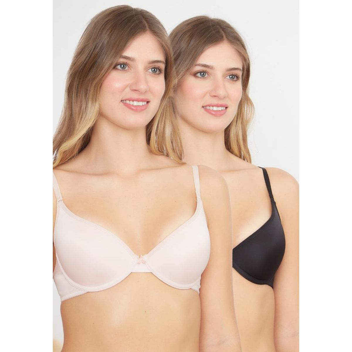 KAYSER - Pack 2X  Sosten  Push Up Microfibra P250.022-CAF2 Kayser