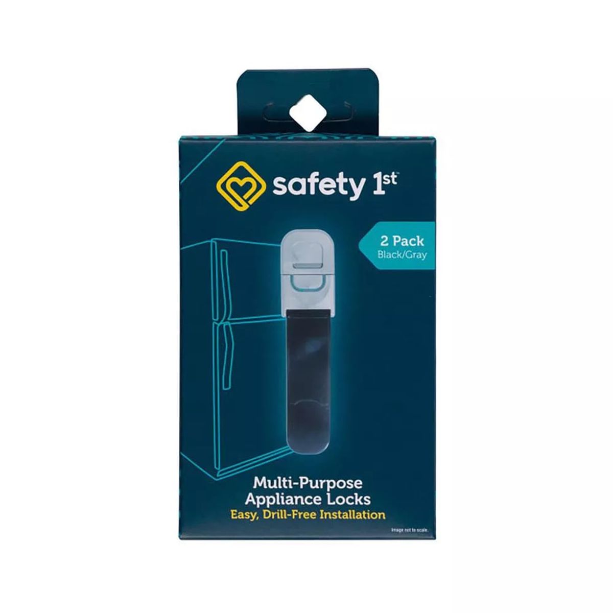 SAFETY 1ST - 2 Pack Cerradura Multiusos para Electrodomésticos SAFETY 1ST