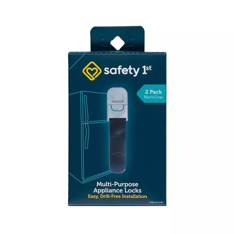 SAFETY 1ST - 2 Pack Cerradura Multiusos para Electrodomésticos SAFETY 1ST